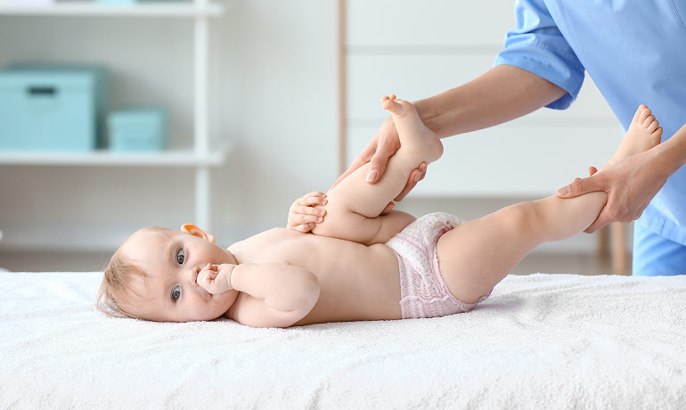 Kinetoterapie bebelusi